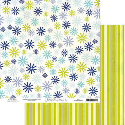 Scenic Route - Belleville Swiss Alps 12x12 double sided cardstock    (pack of 10)